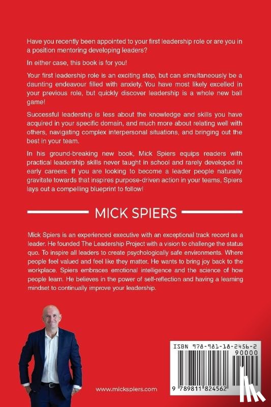 Spiers, Mick - You're a leader, now what?