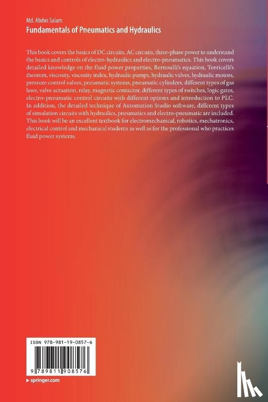 Salam, Md. Abdus - Fundamentals of Pneumatics and Hydraulics