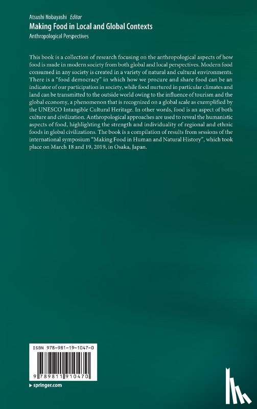  - Making Food in Local and Global Contexts