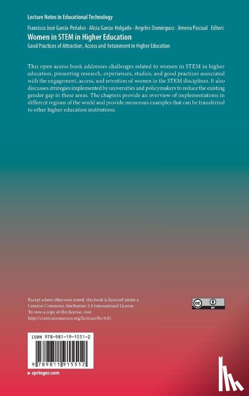  - Women in STEM in Higher Education