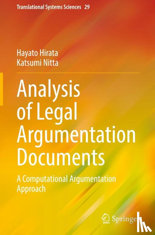 Hirata, Hayato, Nitta, Katsumi - Analysis of Legal Argumentation Documents