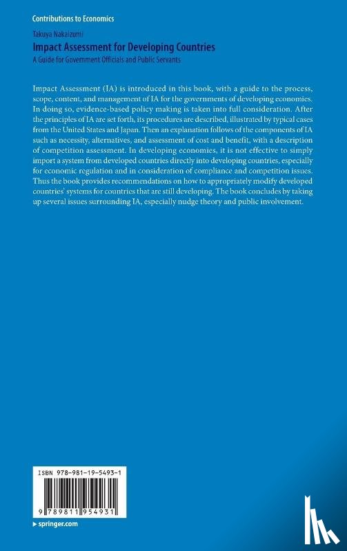 Nakaizumi, Takuya - Impact Assessment for Developing Countries