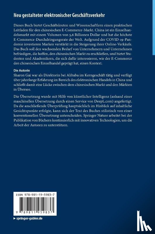 Gai, Sharon - Neu gestalteter elektronischer Geschäftsverkehr