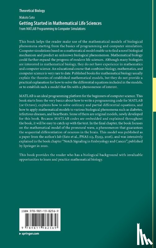 Sato, Makoto - Getting Started in Mathematical Life Sciences