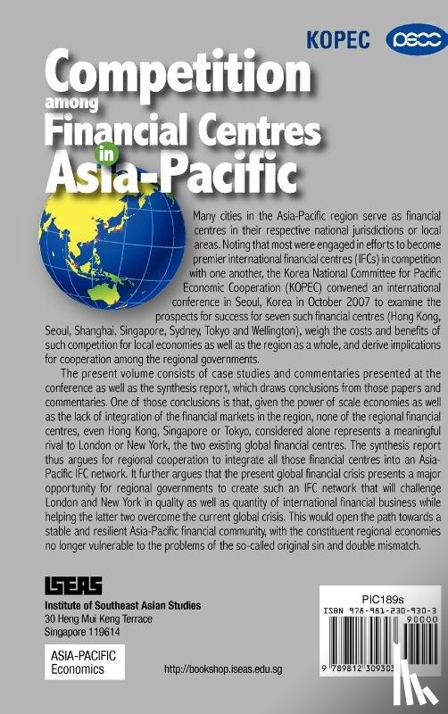  - Competition Among Financial Centres in Asia-Pacific