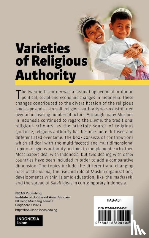  - VARIETIES OF RELIGIOUS AUTHORITY