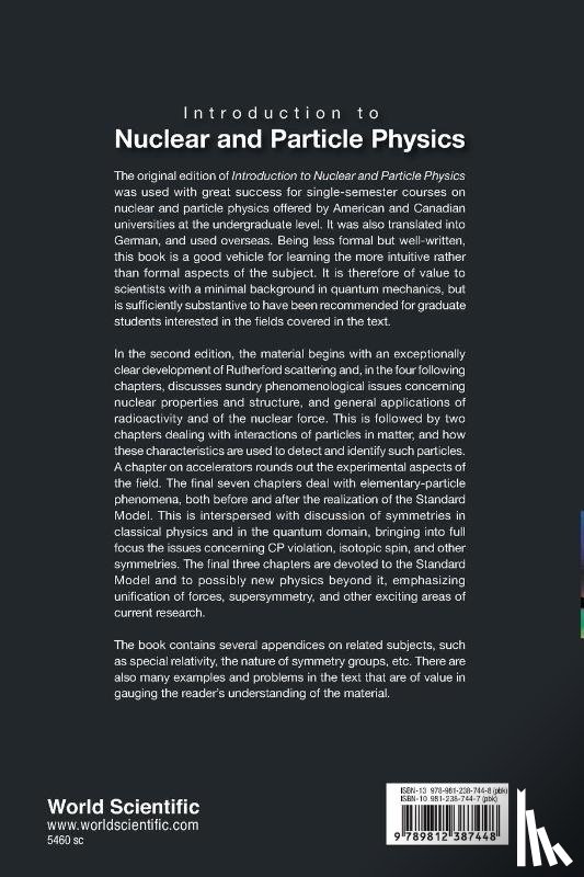 Das, Ashok (Univ Of Rochester, Ferbel, Thomas (Univ Of Rochester - Introduction To Nuclear And Particle Physics (2nd Edition)