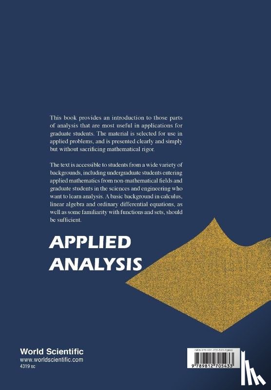Hunter, John K (Univ Of California, Nachtergaele, Bruno (University Of California - Applied Analysis