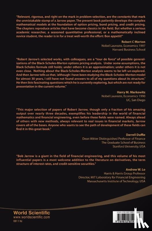  - Financial Derivatives Pricing: Selected Works Of Robert Jarrow