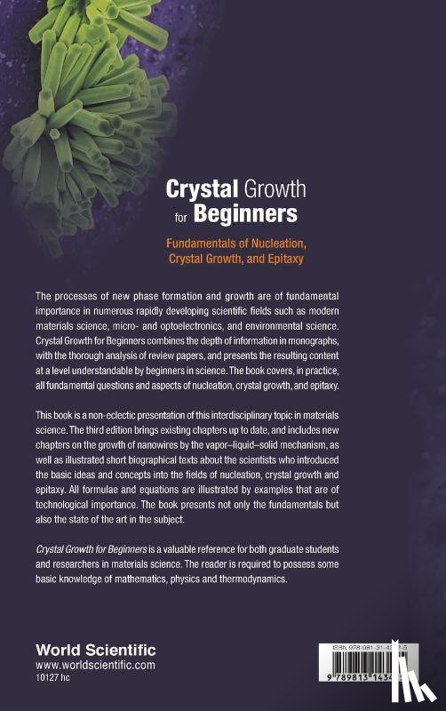 Markov, Ivan Vesselinov (Bulgarian Academy Of Sciences - Crystal Growth For Beginners: Fundamentals Of Nucleation, Crystal Growth And Epitaxy (Third Edition)