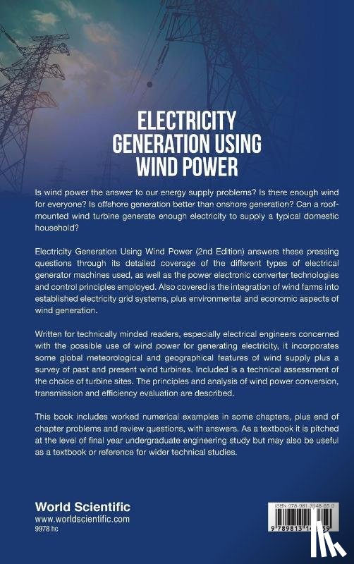 Shepherd, William (Univ Of Bradford, Zhang, Li (Univ Of Leeds - Electricity Generation Using Wind Power