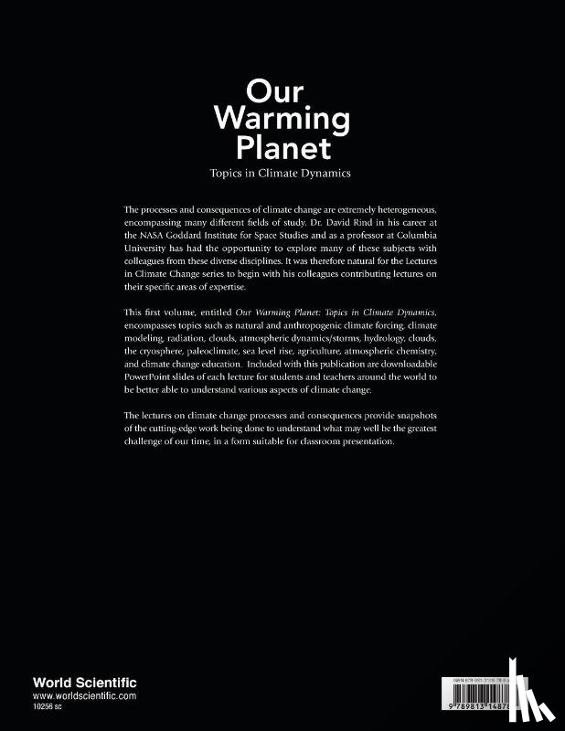  - Our Warming Planet: Topics In Climate Dynamics
