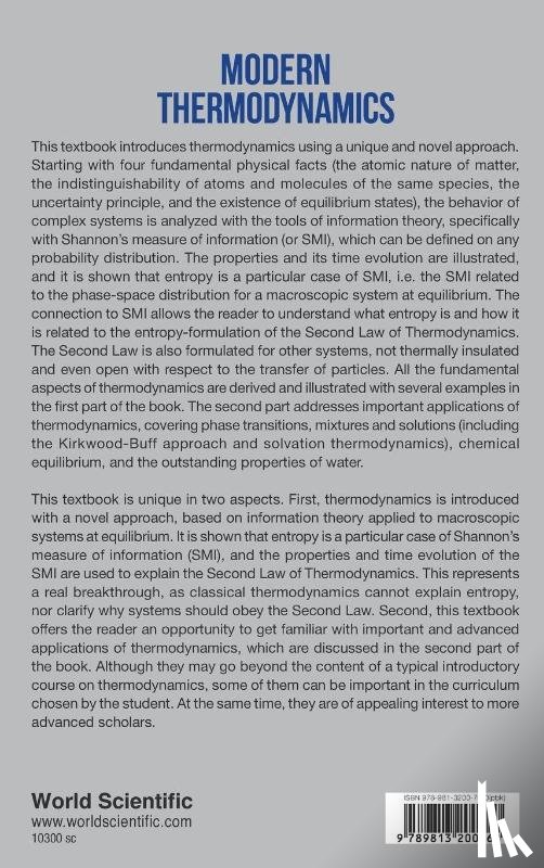 Ben-naim, Arieh (The Hebrew Univ Of Jerusalem, Casadei, Diego (Univ Of Applied Sciences & Arts - Modern Thermodynamics