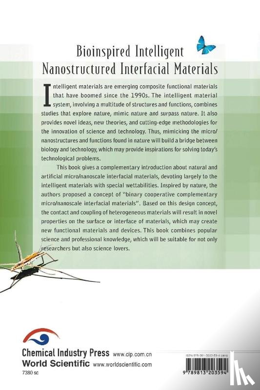 Lei, Jiang (The Chinese Academy Of Sciences, Feng, Lin (Tsinghua Univ - Bioinspired Intelligent Nanostructured Interfacial Materials