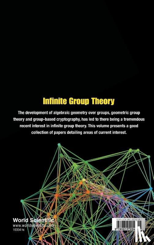  - Infinite Group Theory: From The Past To The Future