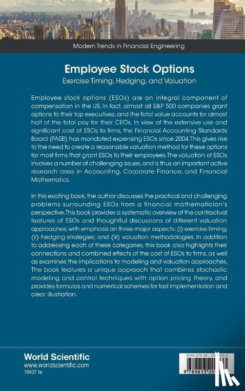 Leung, Tim Siu-tang (University Of Washington - Employee Stock Options: Exercise Timing, Hedging, And Valuation
