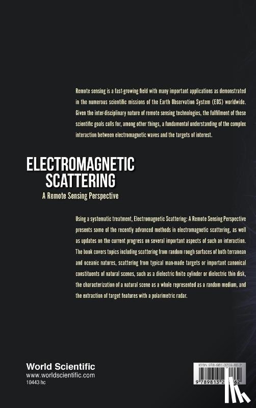  - Electromagnetic Scattering: A Remote Sensing Perspective