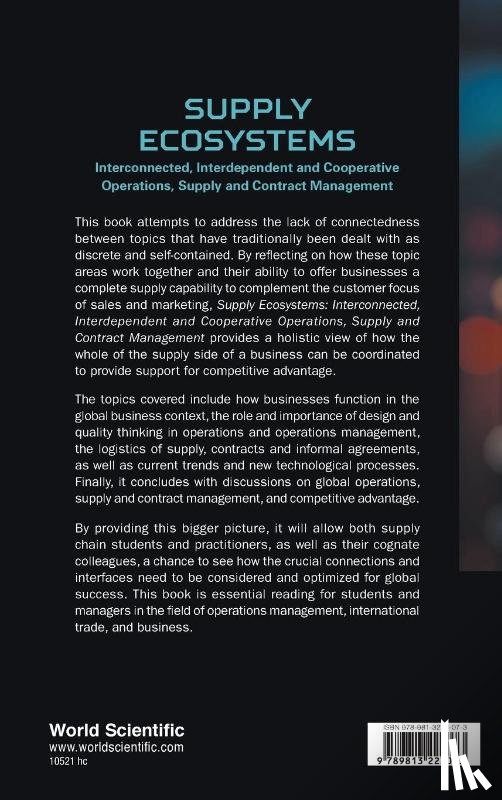 Macbeth, Douglas Kinnis (Univ Of Southampton - Supply Ecosystems: Interconnected, Interdependent And Cooperative Operations, Supply And Contract Management
