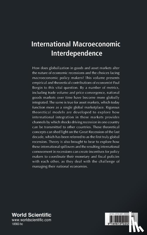 Bergin, Paul R (Univ Of California - International Macroeconomic Interdependence
