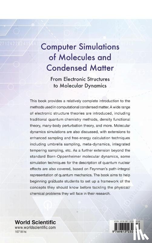 Li, Xin-zheng (Peking Univ, Wang, Enge (Peking Univ - Computer Simulations Of Molecules And Condensed Matter: From Electronic Structures To Molecular Dynamics