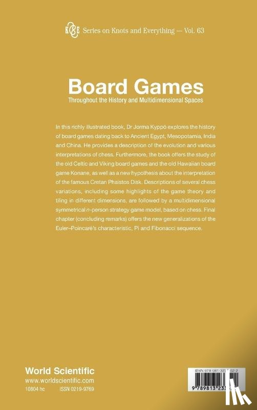 Kyppo, Jorma - Board Games: Throughout The History And Multidimensional Spaces