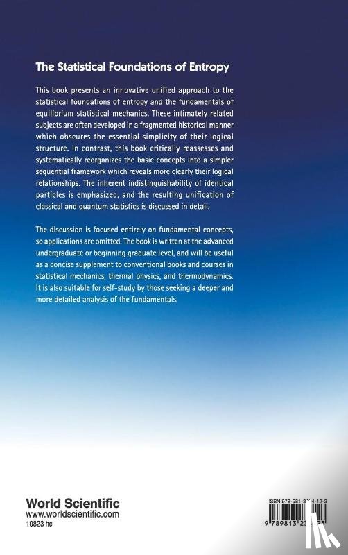 Ramshaw, John D (Portland State Univ - Statistical Foundations Of Entropy, The