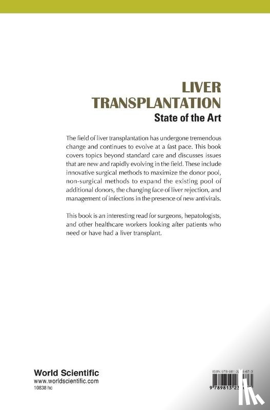  - Liver Transplantation: State Of The Art