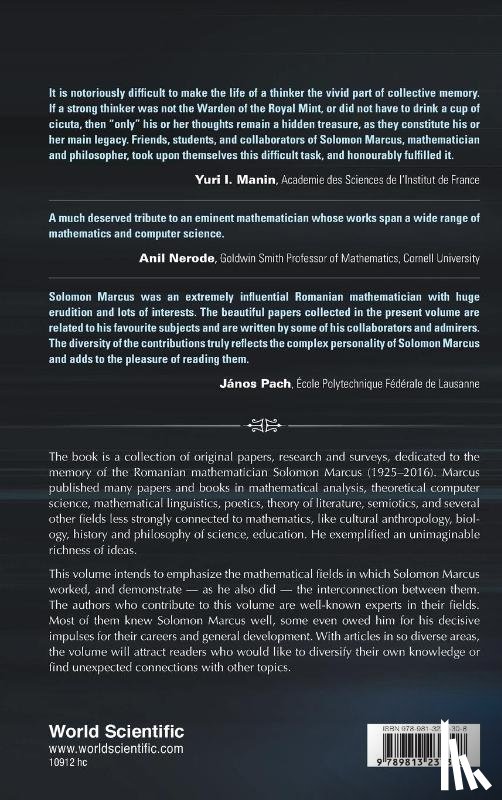  - Mathematics Almost Everywhere: In Memory Of Solomon Marcus