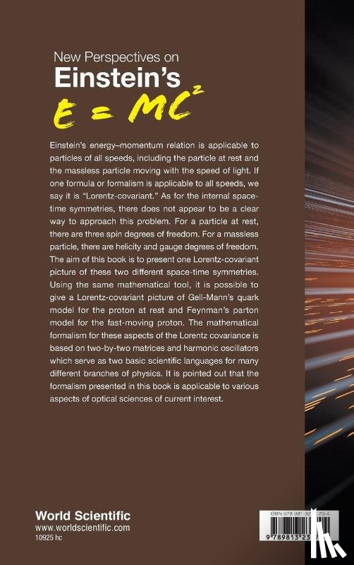 Kim, Young Suh (Univ Of Maryland, Noz, Marilyn E (New York Univ - New Perspectives On Einstein's E = Mc2