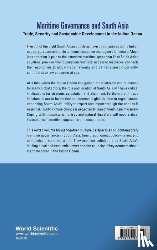  - Maritime Governance And South Asia: Trade, Security And Sustainable Development In The Indian Ocean