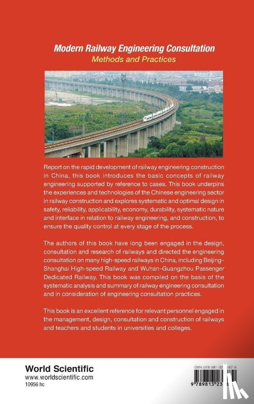 Zhu, Ying (China Railway Eryuan Engineering Group Co.ltd, Chen, Lie (China Railway Eryuan Engineering Group Co.ltd - Modern Railway Engineering Consultation: Methods And Practices