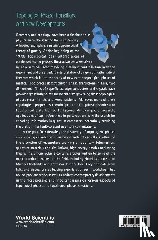  - Topological Phase Transitions And New Developments
