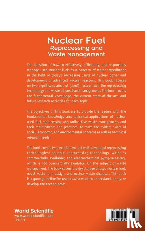  - Nuclear Fuel Reprocessing And Waste Management