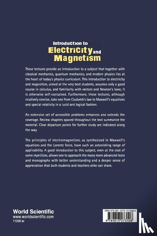Walecka, John Dirk (College Of William & Mary - Introduction To Electricity And Magnetism