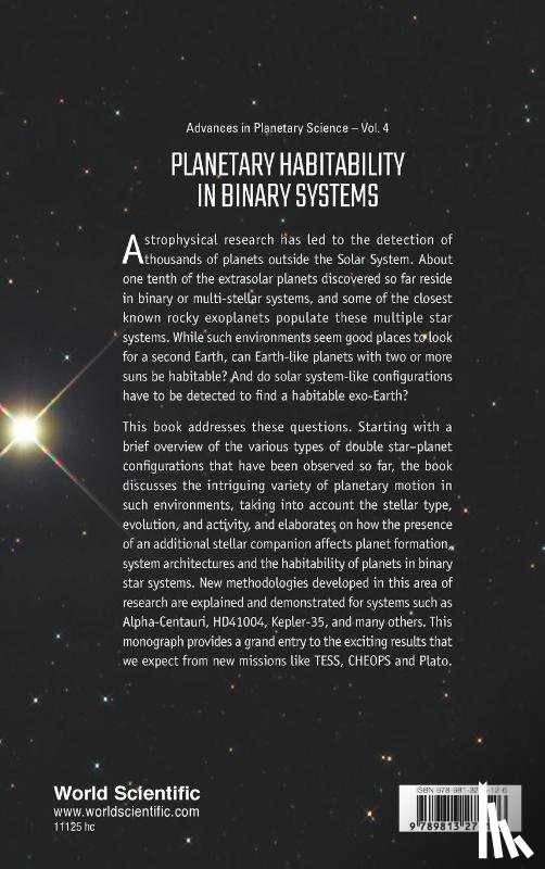 Pilat-lohinger, Elke (Univ Of Vienna, Eggl, Siegfried (Jet Propulsion Laboratory (Jpl), Bazso, Akos (Univ Of Vienna - Planetary Habitability In Binary Systems