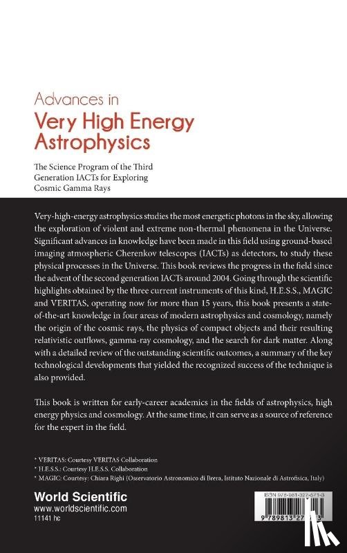  - Advances In Very High Energy Astrophysics: The Science Program Of The Third Generation Iacts For Exploring Cosmic Gamma Rays