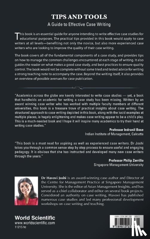 Joshi, Havovi (S'pore Management Univ - Tips And Tools: A Guide To Effective Case Writing