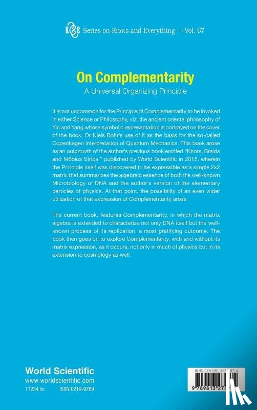 Avrin, Jack Shulman (-) - On Complementarity: A Universal Organizing Principle