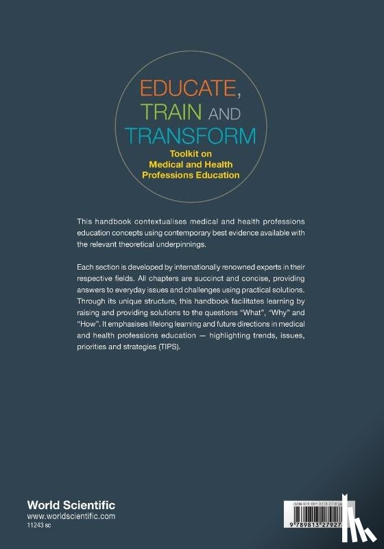  - Educate, Train And Transform: Toolkit On Medical And Health Professions Education