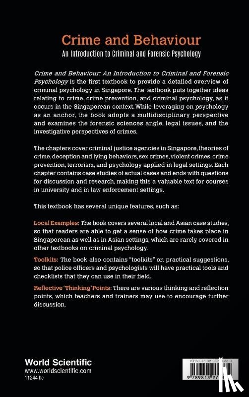Khader, Majeed (Home Team Behavioural Sciences Centre - Crime And Behaviour: An Introduction To Criminal And Forensic Psychology
