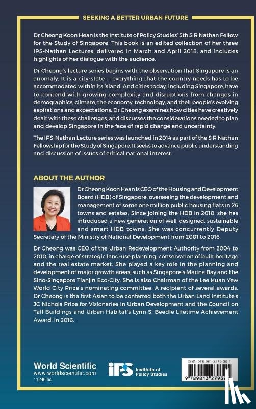 Cheong, Koon Hean (Inst Of Policy Studies - Seeking A Better Urban Future