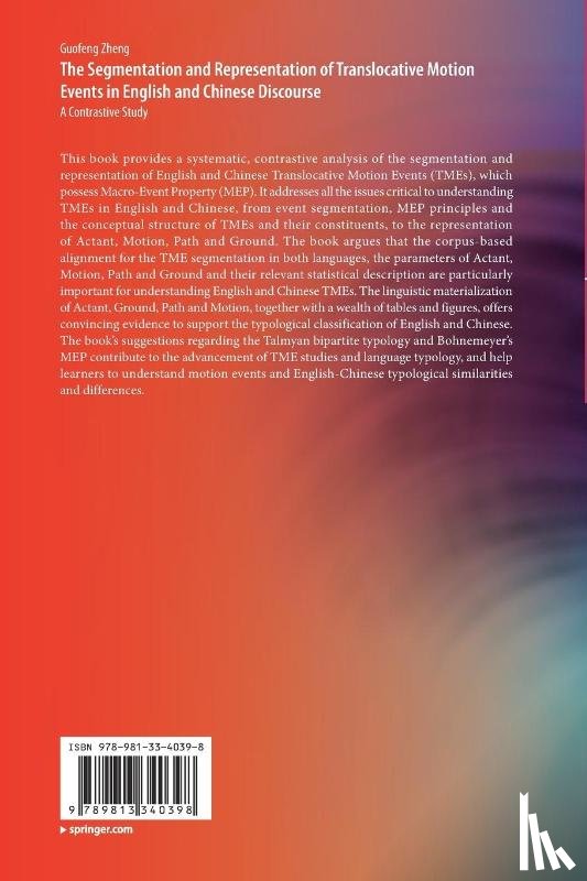 Zheng, Guofeng - The Segmentation and Representation of Translocative Motion Events in English and Chinese Discourse