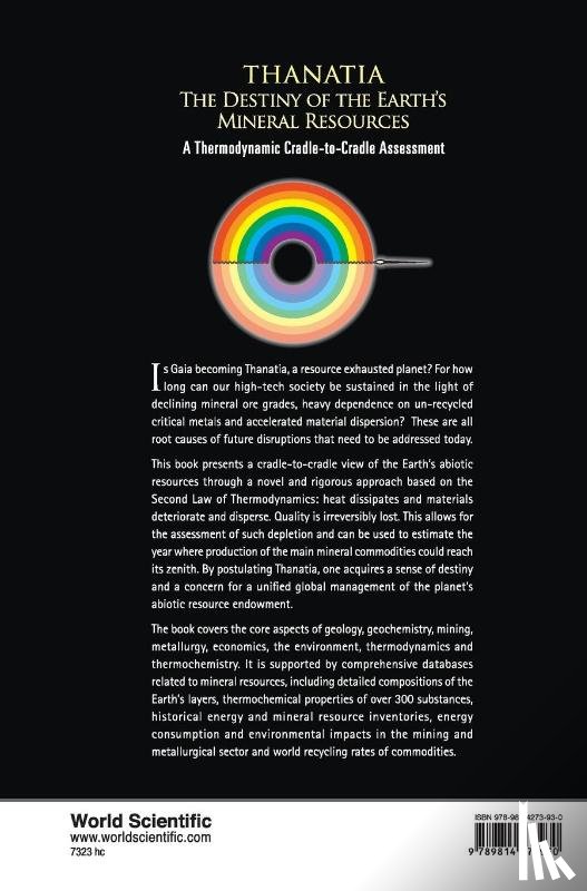Valero Capilla, Antonio (Univ Of Zaragoza, Valero Capilla, Alicia (Univ Of Zaragoza - Thanatia: The Destiny Of The Earth's Mineral Resources - A Thermodynamic Cradle-to-cradle Assessment