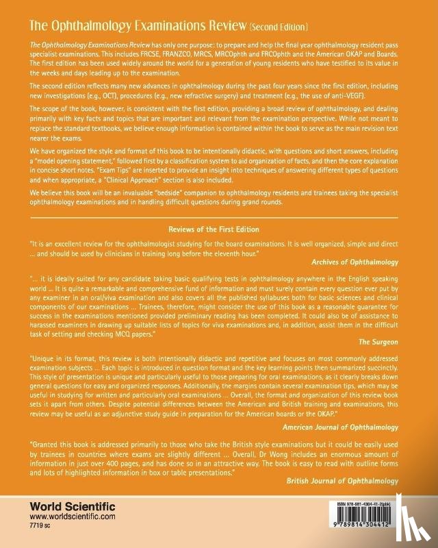 Wong Tien Yin - OPHTHALMOLOGY EXAM REV (2ND ED)