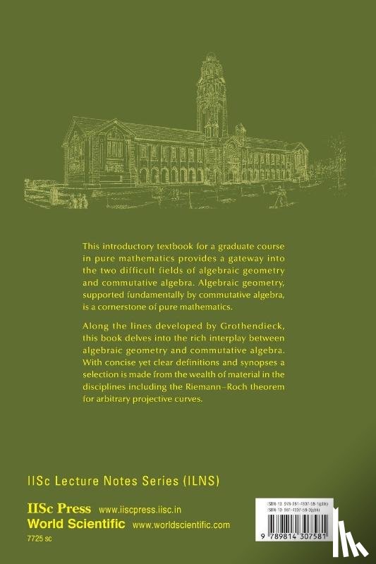 Patil Dilip P - INTRODUCTION TO ALGEBRAIC GEOMETRY AND COMMUTATIVE ALGEBRA