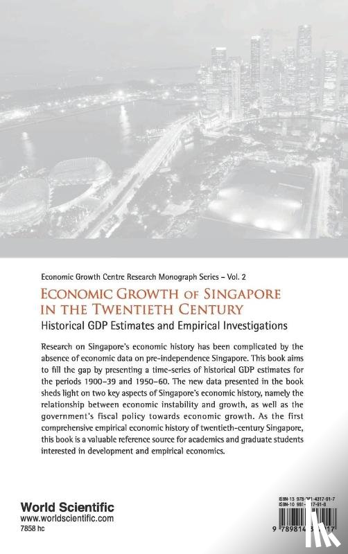 Sugimoto, Ichiro (Soka Univ - Economic Growth Of Singapore In The Twentieth Century: Historical Gdp Estimates And Empirical Investigations
