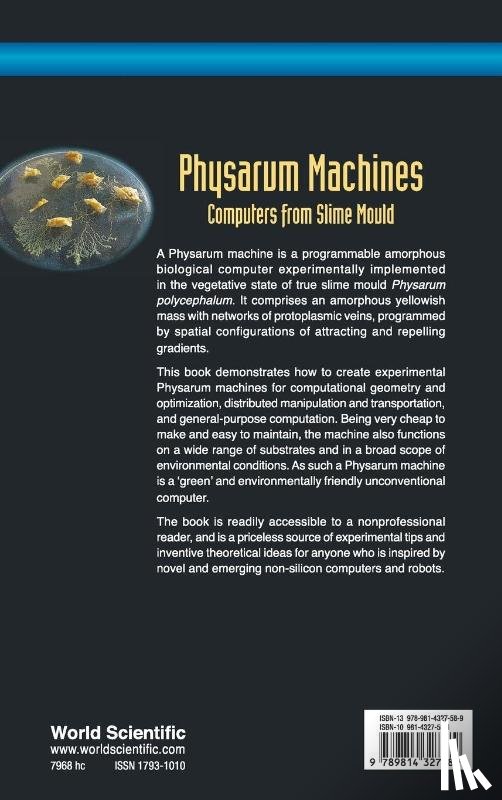 Adamatzky, Andrew (Unconventional Computing Lab - Physarum Machines: Computers From Slime Mould