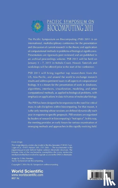  - Biocomputing 2011 - Proceedings Of The Pacific Symposium