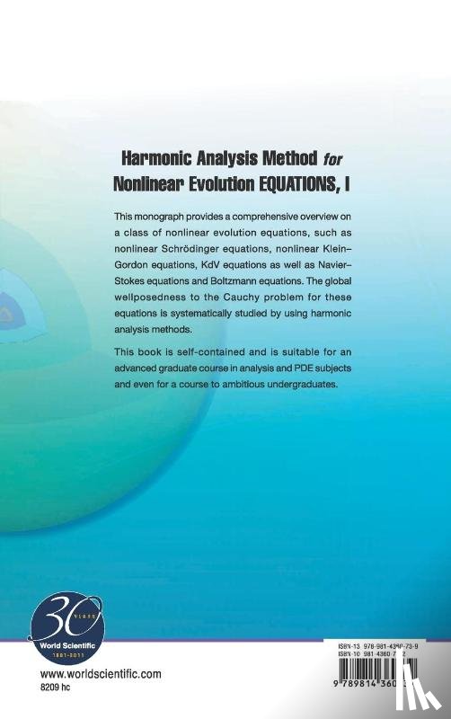 Wang, Baoxiang (Peking Univ, Guo, Zihua (Peking Univ, Huo, Zhaohui (Chinese Academy Of Sciences, Hao, Chengchun (Chinese Academy Of Sciences - Harmonic Analysis Method For Nonlinear Evolution Equations, I