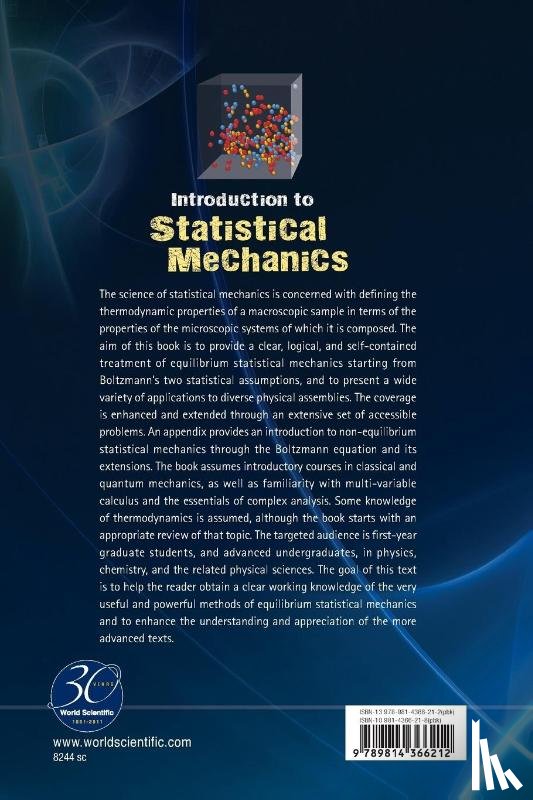 Walecka, John Dirk (College Of William & Mary - Introduction To Statistical Mechanics